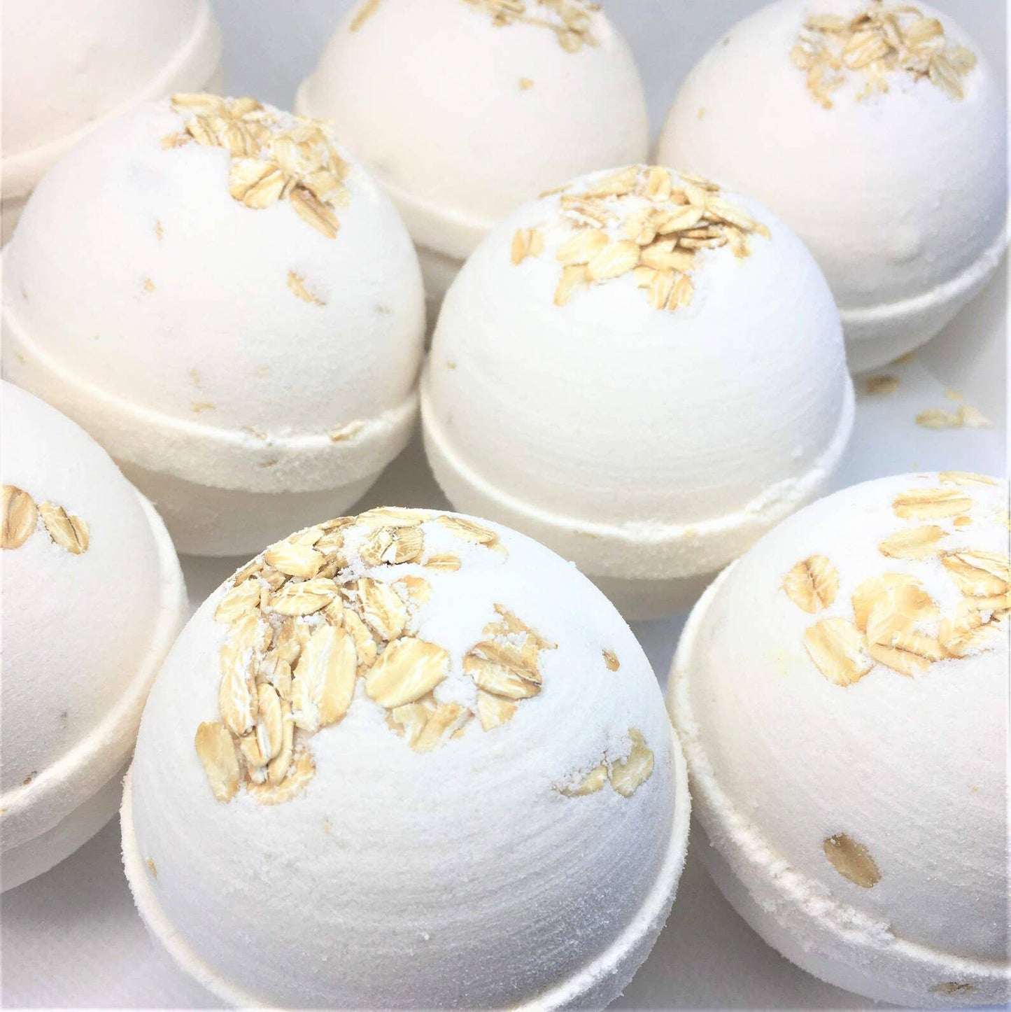 Oatmeal, Milk, and Honey Bath Bomb for Relaxation