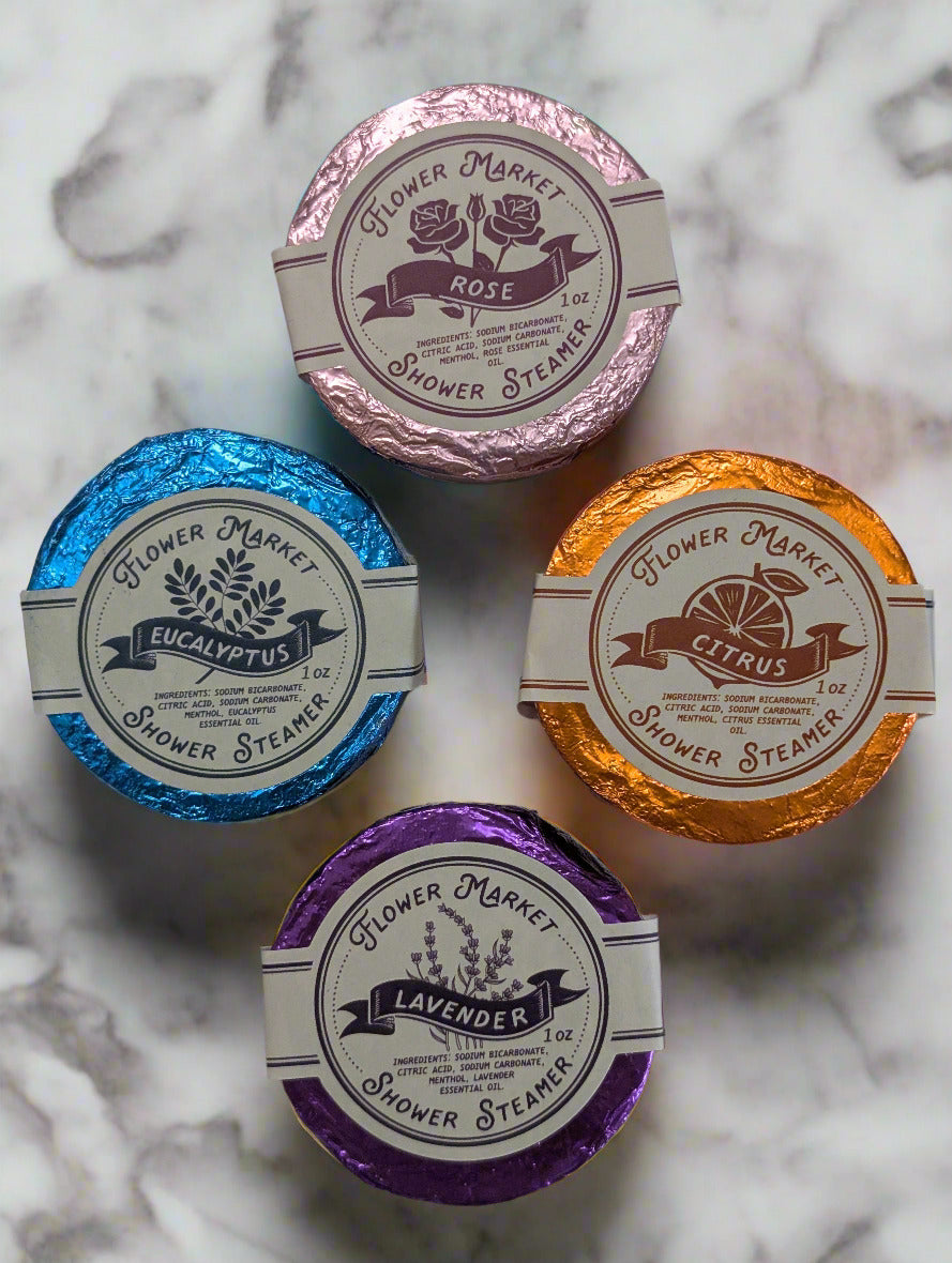 Shower Steamers – Flower Market Scents Collection